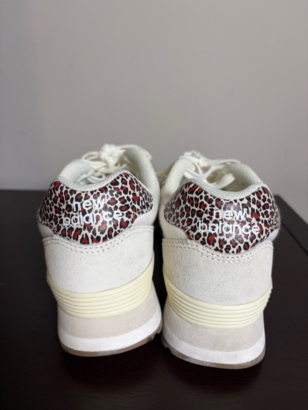 New Balance 515 V3 Classics Womens Shoes Leopard White Lace Up TRENDY Sz 7 - Picture 5 of 11